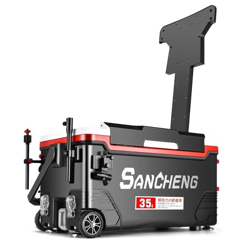 HAN DING'S NEW 5 BOXES FREE OF MULTI-PURPOSE FISHING TANK SPECIALS AND LIGHTWEIGHT GEAR BOX FULL OF 35L
